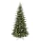 7.5ft. Pre-Lit Calgary Slim Fir Artificial Christmas Tree, Dual-Color LED Lights